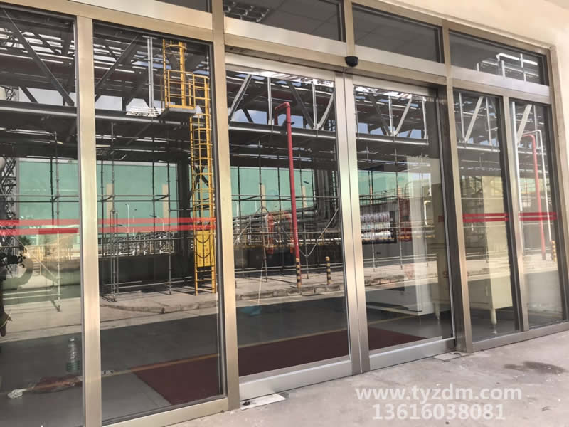 漳州不锈钢框架玻璃自动门2018项目