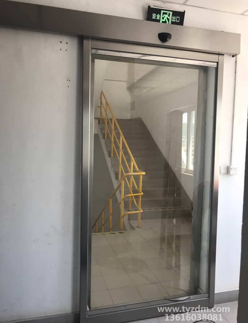 漳州不锈钢框架玻璃自动门2018项目